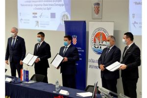 Ministar Oleg Butković potpisao ugovor o dodjeli bespovratnih sredstava za projekt rekonstrukcije Obale kneza Domagoja u Gradskoj luci Split