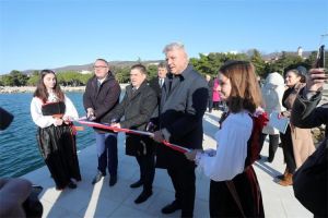 Ministar Butković na otvorenju nove crikveničke luke