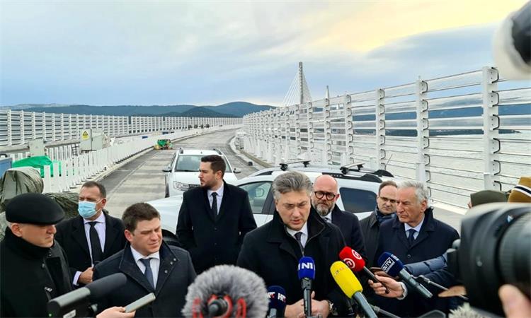 Ministar Butković s predsjednikom Vlade u posjetu Splitu i Dubrovniku te u obilasku Pelješkog mosta